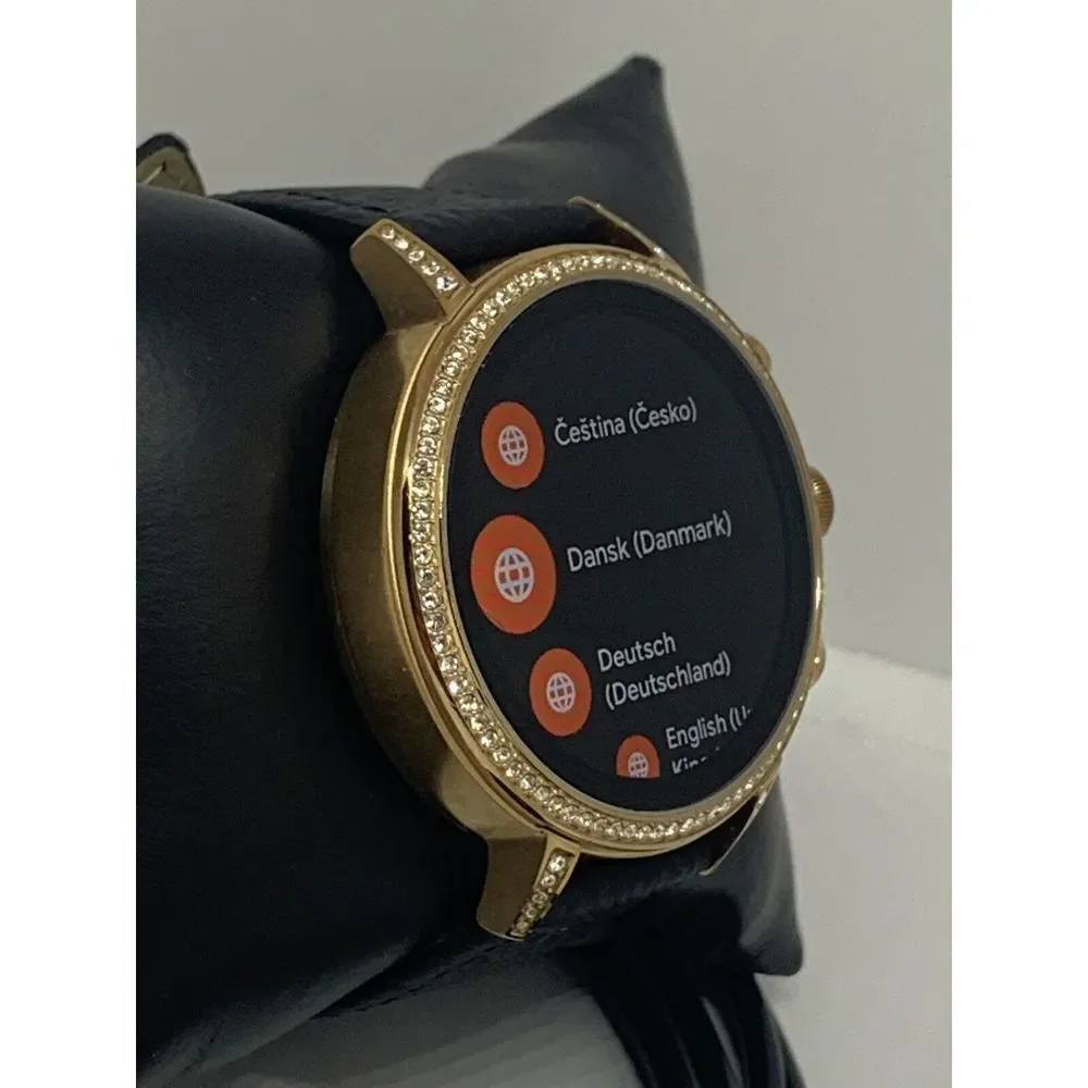 Fossil Gen 4 Authentic Digital Dial Smart Watch Custom Band FTW6011 QT476